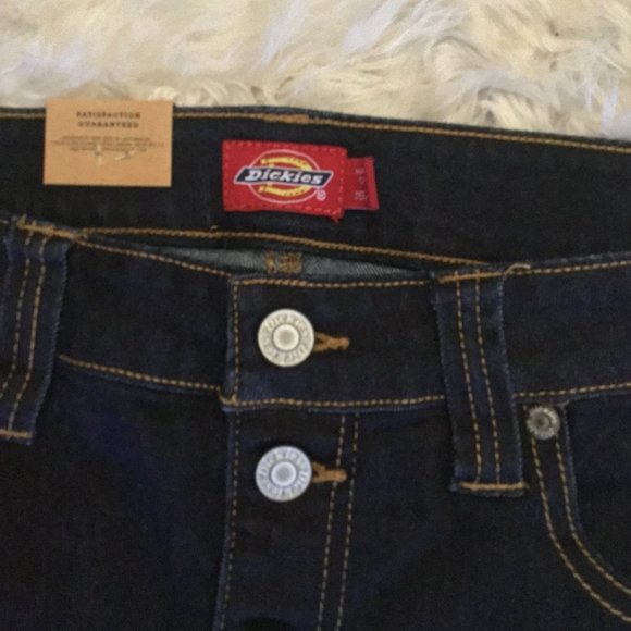 Hot Topic X Dickies Girl  jeans size 15 New - Picture 2 of 3